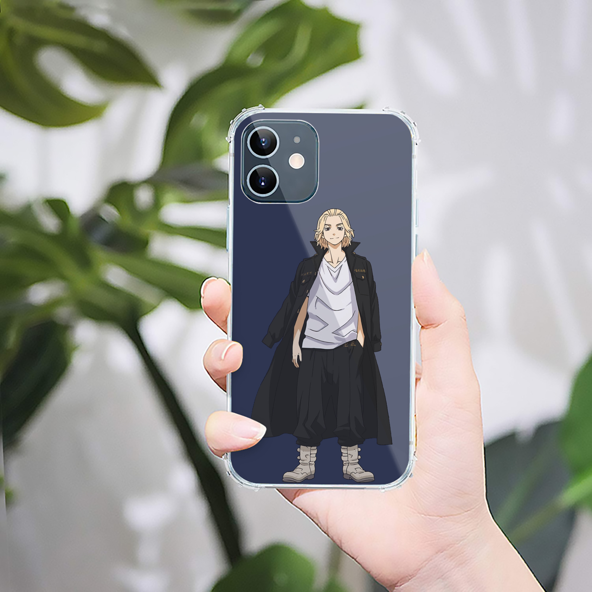（画像用） 東京リベンジャーズ Tokyo Revengers 【iPhone 12シリーズ対応】透明スマホケース（クリアソフトケース）
